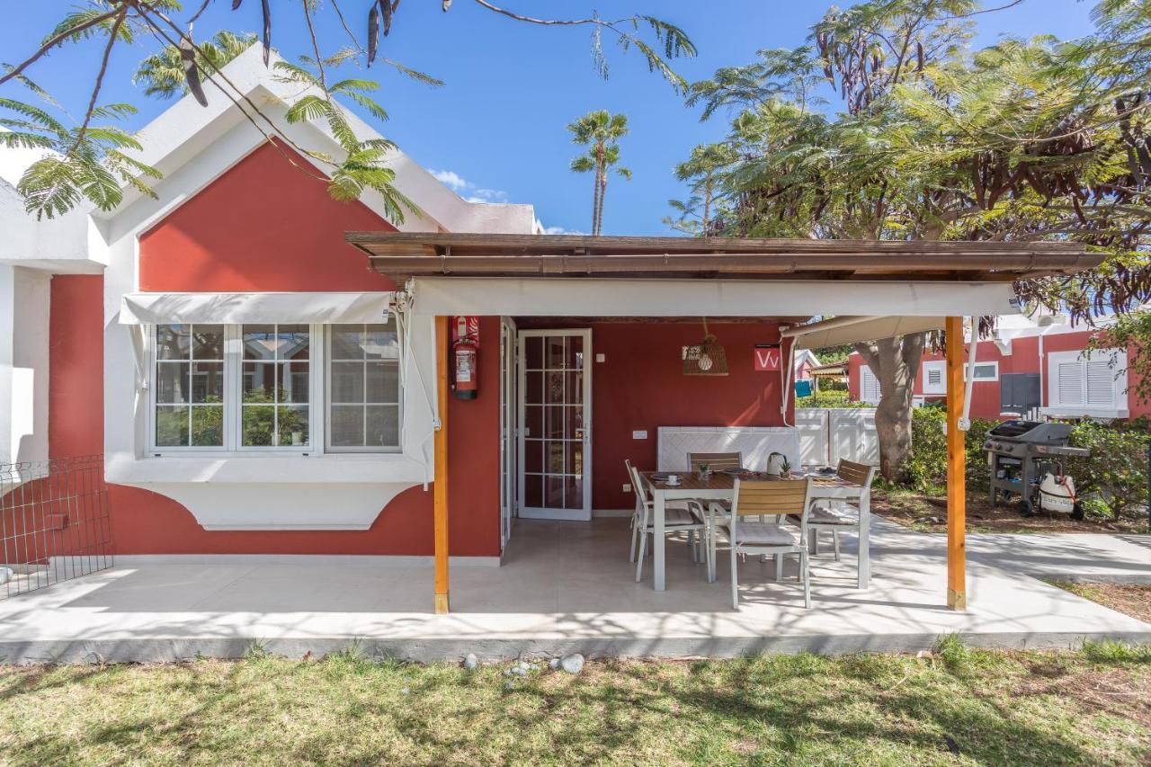 Lightbooking Tunos 73 Maspalomas Gran Jardin Y Barbacoa Bagian luar foto