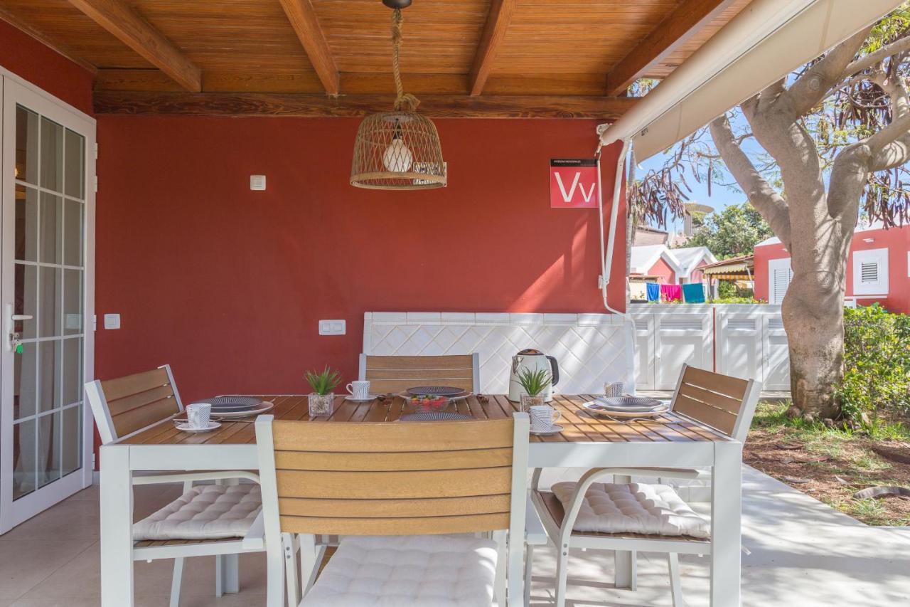 Lightbooking Tunos 73 Maspalomas Gran Jardin Y Barbacoa Bagian luar foto